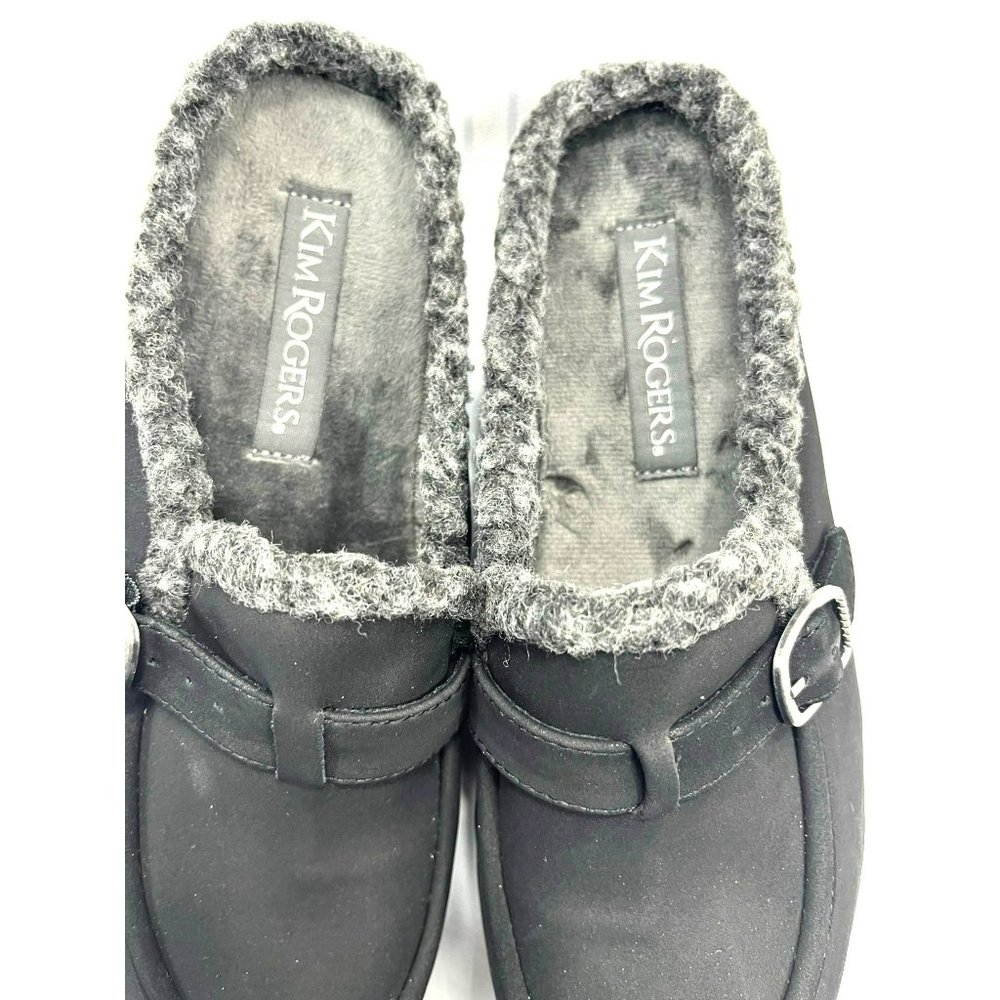 kim rogers ultra-comfort, women's remana mules, size 7M, color black, slip on, n - Picture 5 of 10